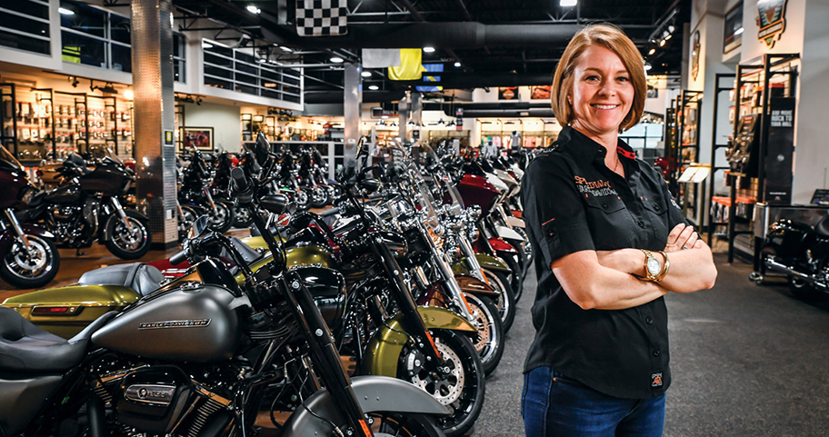 Speedway Harley-Davidson business banking client